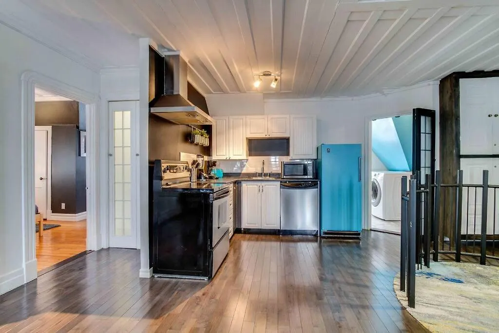 Apartamento La Maison Bleue Des Artistes Ciudad de Quebec
